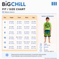 thumbnail image 6 of Big Chill Boys Rash Guard Swim Set - Short Sleeve Rash Guard Swim Shirt & Swim Trunks (6-14), 6 of 7