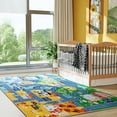 thumbnail image 2 of ASPILLOW Kids Rug Playmat, Non-Slip Washable Floor Carpet,Seasons Map Rug for Playroom Classroom Kids Room,4x5ft, 2 of 7