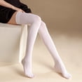 thumbnail image 6 of Cat Paw Socks, Thigh High Soft 3D Paw Pad Toe Beans Stockings for Women Cat Cosplay(2 Pairs Black&White), 6 of 7