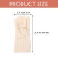thumbnail image 2 of unbranded 1Par Guantes Para Y Asar Material Lona Gruesa Protección Termo Beige, 2 of 6
