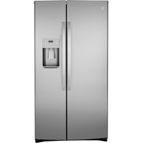 GE® Appliances 25.1 cu. ft. Fingerprint Resistant Side-by-Side Refrigerator model GSS25IYNFS