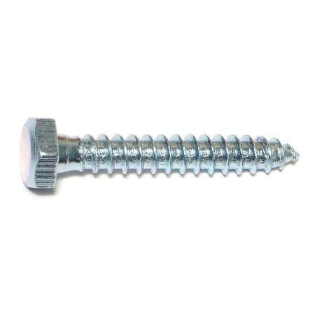 

5/16 x 2 Zinc Plated Grade 2 / A307 Steel Hex Head Lag Screws HLSHS-324