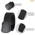 thumbnail image 5 of WHIPPY Mens Nylon Work Belts Web Canvas Belt with Heavy Quick Release Buckle Easy Trim to Fit, 5 of 8