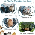 thumbnail image 4 of Outdoor Cat Enclosure, 3-in-1 Catio Outdoor Cat Enclosure with Tunnel for Outside and Indoor, Cat Tent Portable Catio Pet Playpen with Storage Bag for Kitty and Small Animals, 4 of 7