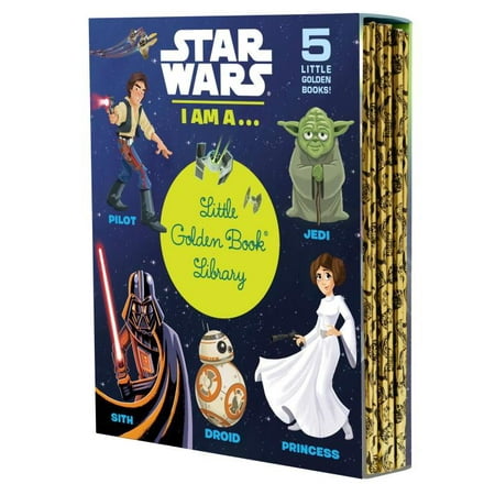 Star Wars: I Am a...Little Golden Book Library (Star (Best Color For Library)