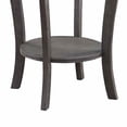 thumbnail image 5 of Convenience Concepts American Heritage Round End Table in Gray Wood Finish, 5 of 11