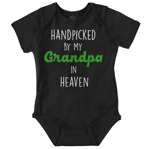 In Memory of Father Grandfather Sweet Romper Boys or Girls Infant Baby Brisco Brands 12M