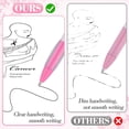thumbnail image 3 of 200 BolíGrafos con Cinta Rosa una Granel, BolíGrafos RetráCtiles de para Suministros de Oficina, Regalo para Mujeres y NiñAs, 3 of 7