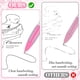 thumbnail image 5 of 100 BolíGrafos con Cinta Rosa una Granel, BolíGrafos RetráCtiles de para Suministros de Oficina, Regalo para Mujeres y NiñAs, 5 of 5