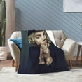 thumbnail image 4 of Blanket Ross Lynch Ultra-Soft Micro Fleece Wollen Blankets Throw Blankets Carpet Gift for Home Decoration,Decor Sofa,Office,Dormitory Bed car Camp Couch All Seasons, 4 of 6
