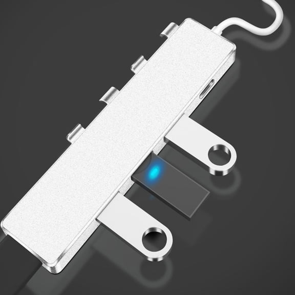 GOOHOCHY Multi USB Hub Socket Splitter for Sharing Uniform Speeds