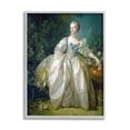 thumbnail image 4 of Stupell Industries Madame Bergeret Francois Boucher Classic Painting Painting Gray Framed Art Print Wall Art, Design by one1000paintings, 4 of 5