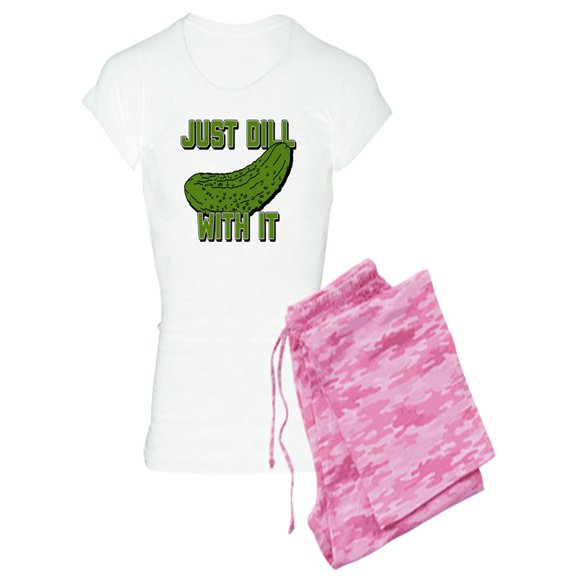 CafePress - Just Dill With It - Women's Light Pajamas