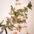 thumbnail image 3 of Luz realista de la secuencia de la aguja del pino para la decoración de la fiesta de Navidad 2 modos de luz, 3 of 5