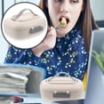 thumbnail image 4 of 850ml Carrying Rope Portable Bento Box Plastic Lunch Box Lunch Box Bento Box (White), 4 of 8