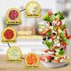 thumbnail image 5 of Juego de cortador de verduras eléctrico 4 en 1, picadora de eléctrica inalámbrica de mano, machacador de alimentos, pelador y rebanador de alimentos., 5 of 5