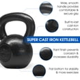 thumbnail image 5 of Yes4All 60 lbs Kettlebell Cast Iron - Kettlebell Weights (Single), 5 of 5