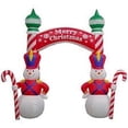 thumbnail image 3 of Arco de Navidad inflable exterior, puerta inflable para publicidad de eventos, arco de Navidad inflable, 3 of 4