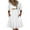White dresses for women 2023, variant on Summer Saving Wycnly Summer Dresses for Women Short Sleeve V-Neck Floral Print Short Sun Dress with Pocket Loose Flowy Ruffle Swing Tunic Dresses White XXL Up to 65% off
