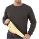 thumbnail image 1 of Ropa interior térmica DecSea para hombre, forrada con forro polar, para caza, para clima frío, tallas S-4XL, 1 of 7