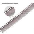 thumbnail image 2 of Professional Aluminum Barber Comb, 4 Types Metal Hair Cutting Comb, Hairdressing Comb Included, Long Hair Cutting Comb, Short Hairdressing Comb, Handl, 2 of 5