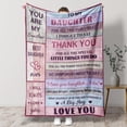 thumbnail image 5 of Gifts for Dad, Dad Throw Blanket, Dad Gift from Daughter Son,Blanket to My Dad, Father Gifts, Best Dad Gifts for Birthday, Christmas,Valentine's Day,Thanksgiving, Blue, 5 of 5