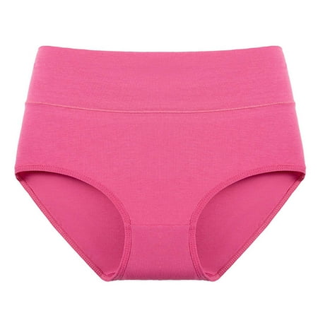 BYHONG High Waisted Leak Proof Panties Underwear for Women Leak Proof Overnight Panties Briefs Panties for Women RD2 M