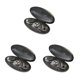 thumbnail image 1 of Bearachild ABS Earbud 5.3 Cancelación de ruido Control táctil a prueba de agua Auriculares recargables en la oreja Negro Type1 NO1, 1 of 6