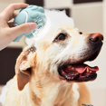 thumbnail image 5 of 2 cepillos de baño para perros y gatos, peine de goma de silicona, cepillo de aseo para perros, cepillo de masaje de silicona para cachorros, cepillo de limpieza suave (forma de pata azul), 5 of 5