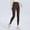 Coffee, variant on Miqool Soft Leggings with Pockets for Women High Waisted Leggings Casual Winter Tummy Control Yoga Pants