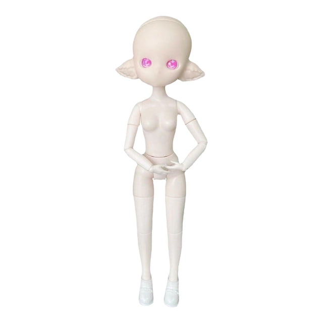 Cuerpo de muñeca BJD,Cuerpo de muñeca movible de 18 articulaciones Accesorios para muñecas DIY,Figuras de acción Cuerpo de muñeca DIY Muñeca personalizada,Articulaciones movibles DIY Salvador Cuerpo de muñeca BJD