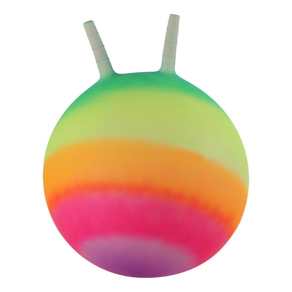 Para niños, juguetes, juegos de interior y exterior, 18 pulgadas, pelota de ejercicio colorida, Pelota con empuñadura