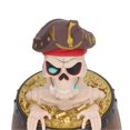 thumbnail image 2 of Funny Cigarette Dispenser Skeleton Shape Automatic Bounce Wooden Barrel Cigarette Box, 2 of 4
