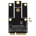 thumbnail image 2 of New M.2 NGFF To Mini PCI-E (PCIe+USB) Adapter for M.2 Wifi Bluetooth Wireless Wlan Card Intel AX200, 2 of 5