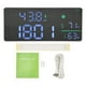 thumbnail image 1 of Medidor De Nivel De Sonido Montado En La Pared Con Reloj Digital, Humedad Y Temperatura, 30‑130dB 11in Multifuncional 4 En 1 Pantalla Digital Medidor De Decibelios Para Aula, Estudio, Hogar, Fábrica, 1 of 8