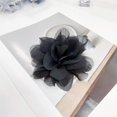 thumbnail image 6 of 100mm Flower Brooches for Women Extra Large Rose Satin Fabric Lapel Pin Dainty Satin Fabric Brooch Big Camellia Flowers for Wedding Party Dance Clothes Accessories Jewelry for Banquet Ceremony, 6 of 12