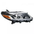 thumbnail image 4 of New Right Headlights Compatible With Toyota Sienna Base Mini Cargo Passenger Van 4-Door 5-Door 2015 2016 2017 2018 2020 By Part Numbers To2519154 81145-08070 762405-41858-2, 4 of 5
