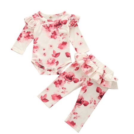 

Toddler Kids Baby Boys and Girls Long Fiy Sleeved Romper Sleepwear Outfits Spring and Autumn Fashion Tie-dye Printing Round Neck Pajamas Children s Comfortable Loose Home Clothes
