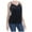 Black, variant on I.N.C Womens Velvet & Lace Cami Tank Top, Pink, Large