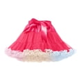 thumbnail image 4 of WOYY Big Girls Princess Layered Tutu Skirt Party Dance Puffy Tulle Skirt, Sizes 6-10, 4 of 4