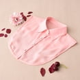 thumbnail image 4 of VONKY Women Simple Design Solid Color False Collar Girls Formal Fake Half Shirt Decorative Detachable Lapel Accessory Pink Point, 4 of 6