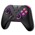thumbnail image 1 of Mando Inalámbrico para Juegos con Bluetooth para Switch, PC, Teléfono, TV, Steam, RGB, Joystick de Efecto Hall., 1 of 5