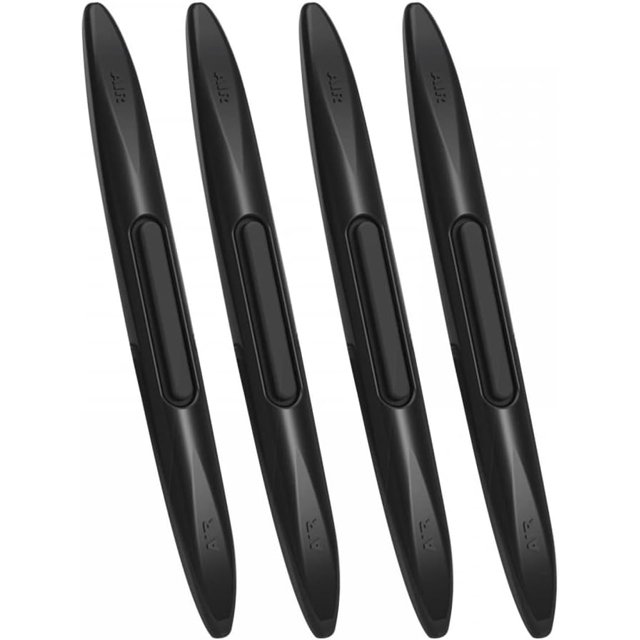 Car Door Edge Guards 4-Pack - Silicone Anti-Static Protectors, Universal Fit for Most Vehicle Doors & Handles