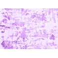thumbnail image 1 of Ahgly Company Indoor Rectangle Solid Purple Modern Area Rugs, 3' x 5', 1 of 4