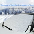 thumbnail image 3 of 360 All Weather Sunshade Ice Cover All Weather Windshield Cover Weather Force 360 Weatherforce Windshield Protector Weather Force 360 Windshield Cover Fits for Any Car, 3 of 3