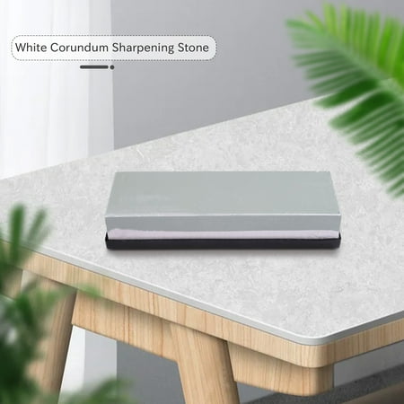 

Premium Sharpening Stone 2 Side Grit 3000/8000 Whetstone | Best Kitchen Knife Sharpener with NonSlip Rubber Base & Flattening Stone