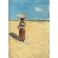 thumbnail image 3 of Jean-Louis Forain 11x14 Black Modern Framed Museum Art Print Titled - Walk in the Sun (C. 1880-83), 3 of 5