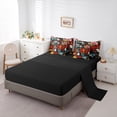 thumbnail image 5 of Homewish Chic Flowers 7-Piece Bedding Comforter Set For Boys Girls,Retro Vintage King Bedding Sets,Spring Garden Ultra Soft Bed Sheets,Luxury Bedroom Decor,Reversible, 5 of 8