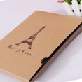 thumbnail image 4 of Creative Paris Tower Cover Album Vintage Kraft Photo Album DIY Photo Holder Collection for Graduation Home, 4 of 6