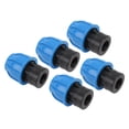 thumbnail image 4 of 5PCS Plumbing Fittings Water Pipe Quick Connector Coupling Kit Female Thread Straight Through 25xG1/2, 4 of 6